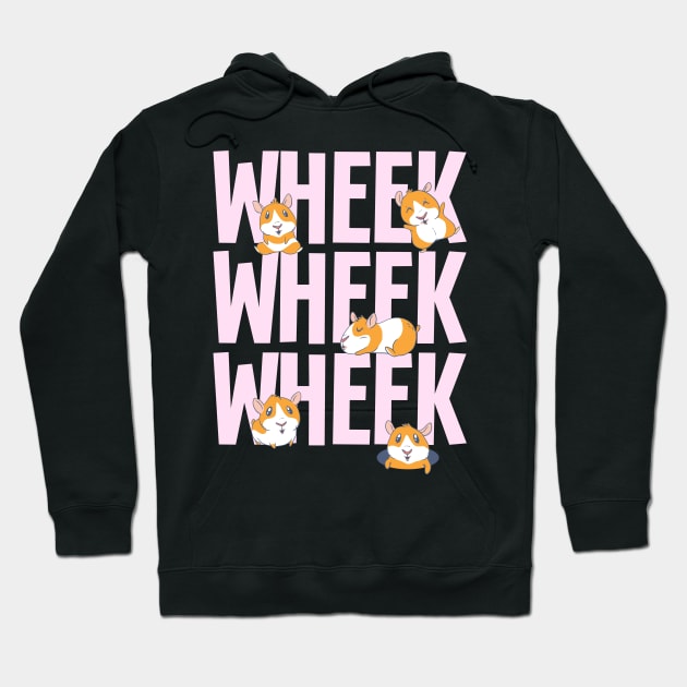 Guinea Pigs Wheek Wheek Wheek Hoodie by BIGUP